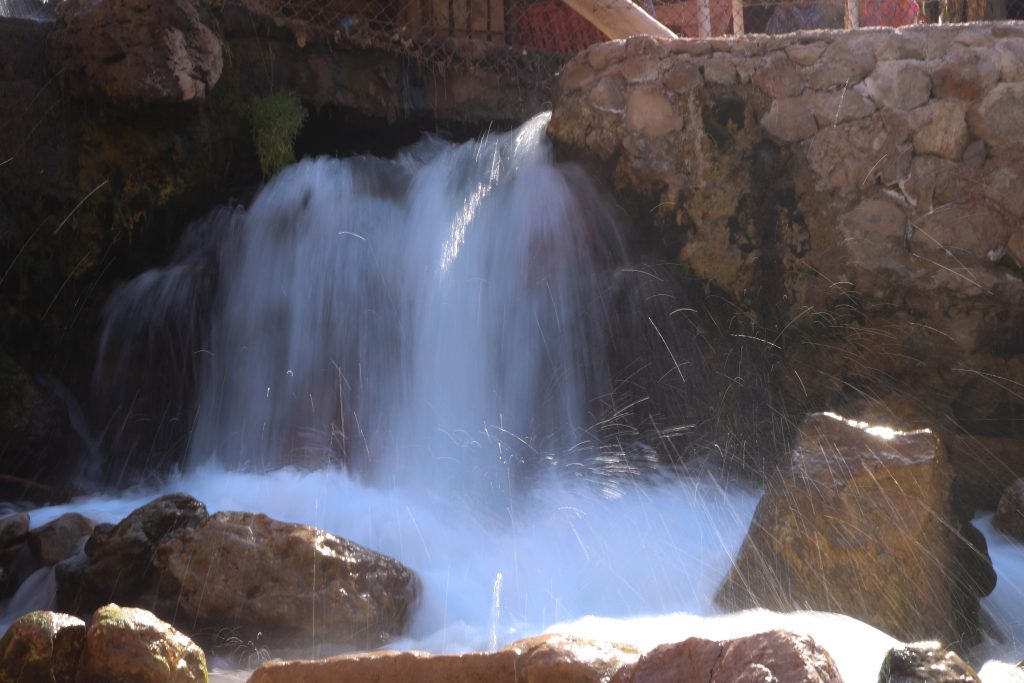 Wasserfall Oyoun oum rabii in Marokko
